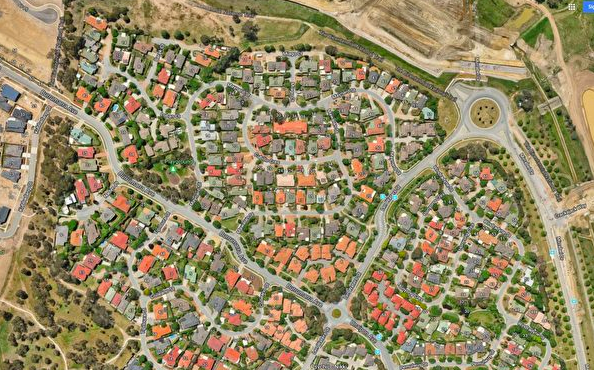 澳大利亚首都堪培拉独立屋越建越大 公寓越建越小