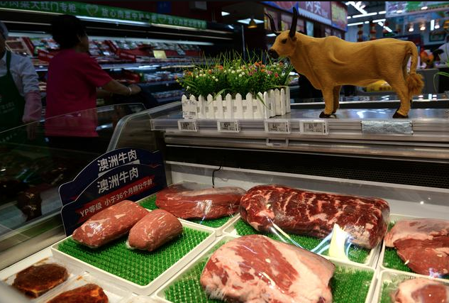中国解除对部分日本牛肉的禁令
