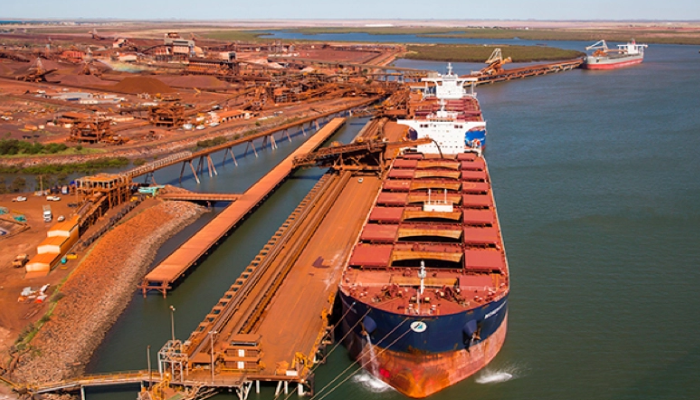 受旋风和港口起火影响，力拓铁矿石19年出货量下跌3%