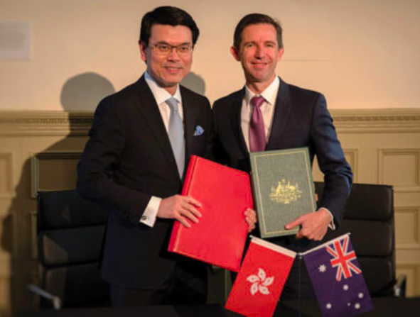 澳大利亚与香港自由贸易协定正式生效