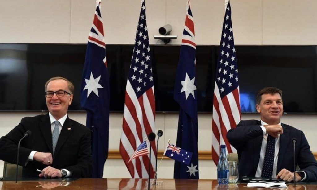 澳洲能源部长与美国签署燃料储备协议