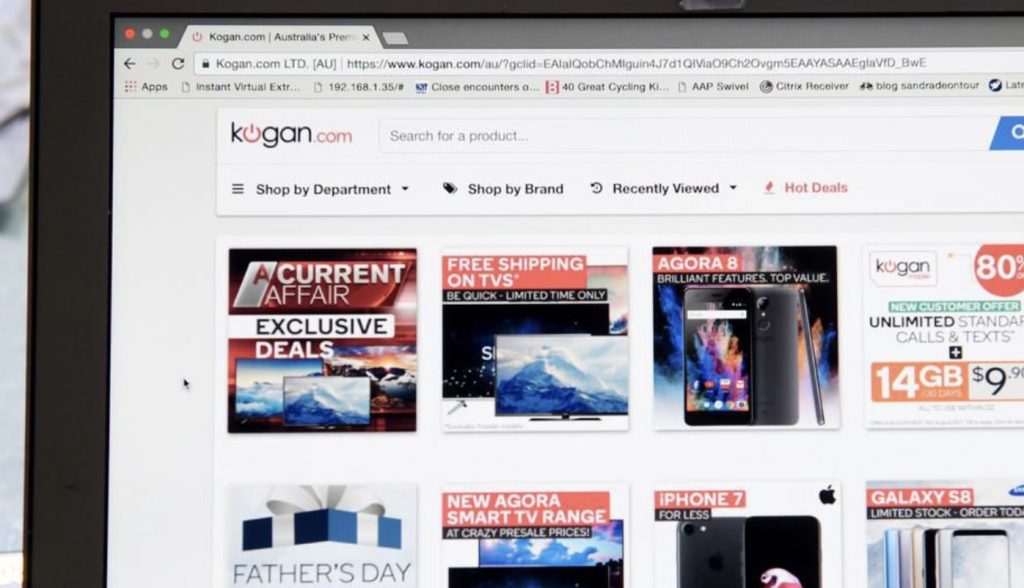 电商平台Kogan第四季度销售总额增幅超100%
