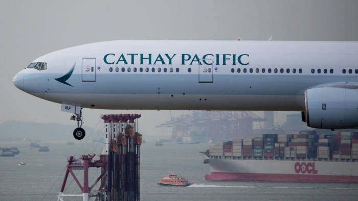 【快讯】香港国泰航空将接受政府30亿港币紧急救援