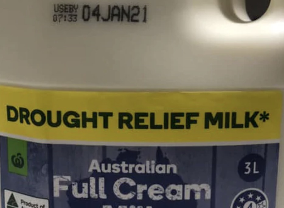 Woolworths下架一批自有品牌全脂牛奶