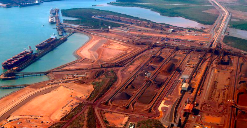 黑德兰港12月向中国的铁矿石发货增加16%