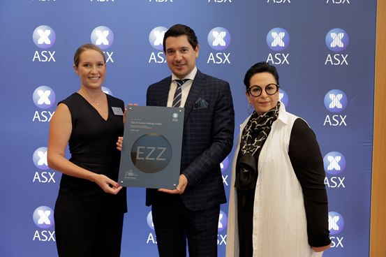 澳洲健康大牌EZZ澳交所正式挂牌上市