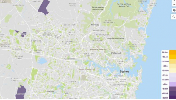 澳洲“购房地图”出炉，万存款只能负担悉尼6地房价！看看你的存款数够在哪买房