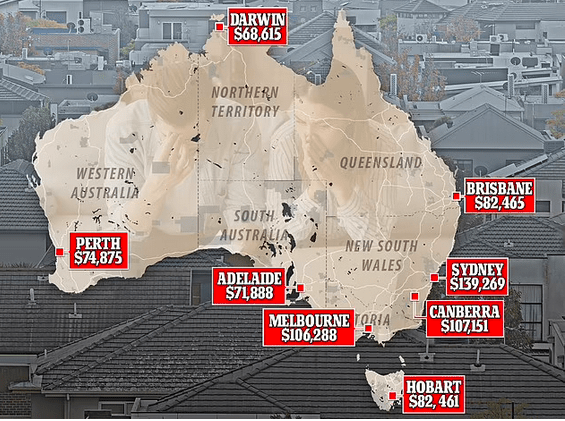 澳洲“买房地图”出炉，收入达这个数才能置业！悉尼人最惨...