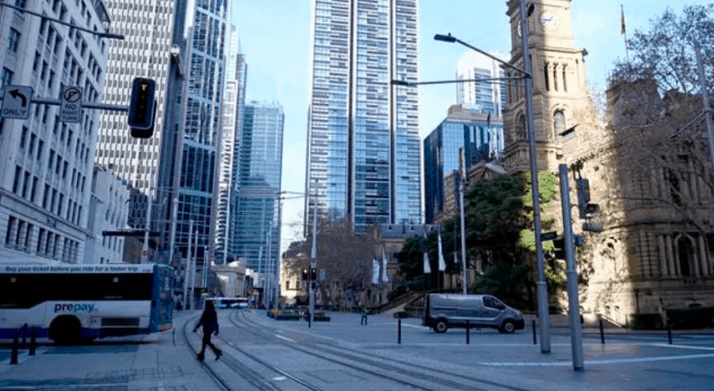 街头实拍，悉尼CBD上演空城计！那些熟悉的地方，都已人去楼空