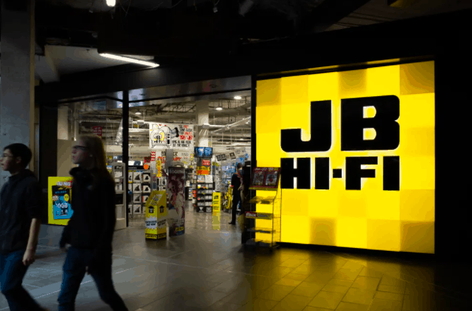 JB Hi-Fi发布21财年业绩更新，税后净利润飙升67.4%至5.1亿澳元