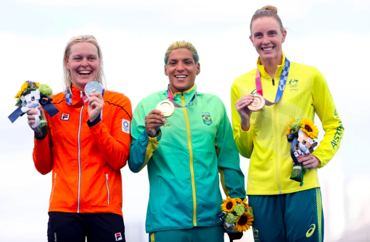 澳洲运动员在马拉松游泳中首次获得奖牌