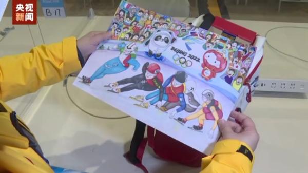 暖心！澳洲冬奥运动员收到中国小朋友手绘画