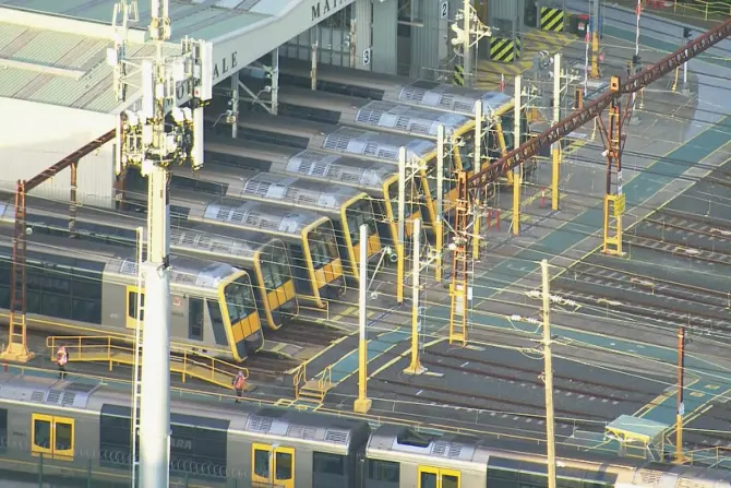 因罢工行动 悉尼所有火车服务暂停