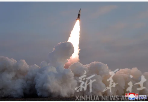 韩军方称朝鲜疑似发射导弹