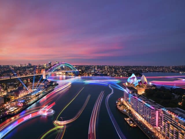 Vivid Sydney 5月27日将回归！八公里长的灯光步道为最大看点