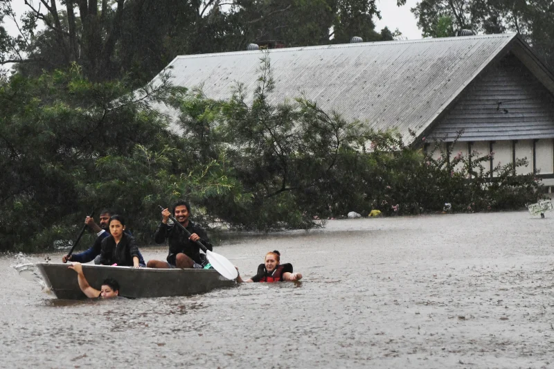 新州暴雨成灾，数千人受影响！当局敦促居民网上登记行踪