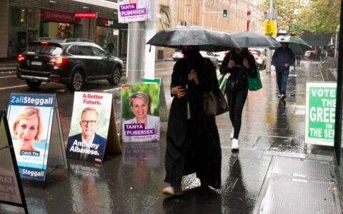 澳洲各地大选日都要下雨! 悉尼会从周六一直下到下周四