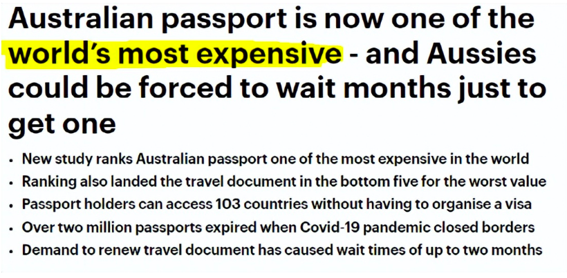 澳洲护照含金量，全球最差？让我告诉你真相，当个澳洲人多幸福！