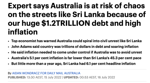 澳洲政府负债过万亿澳元，无处可逃！