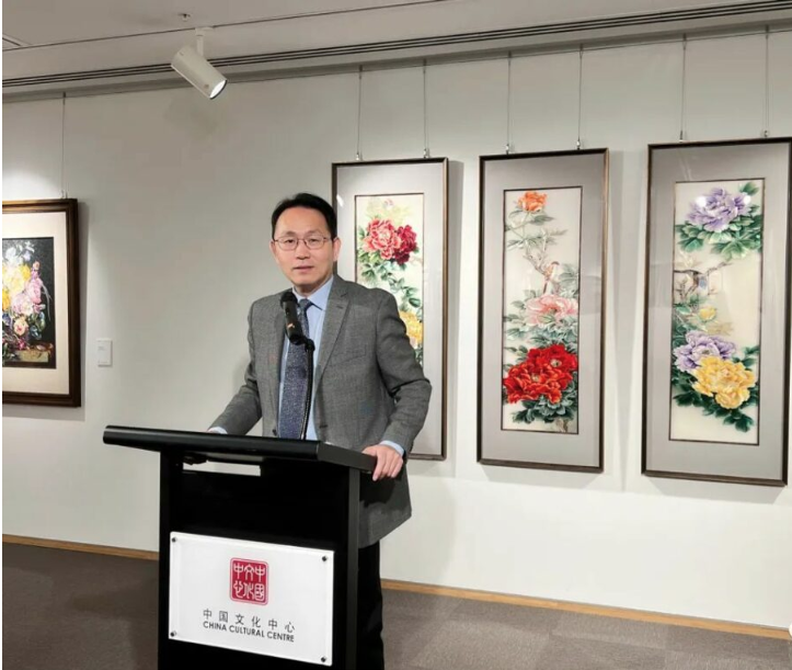 “东方之韵——中国苏绣精品展”在悉尼开幕
