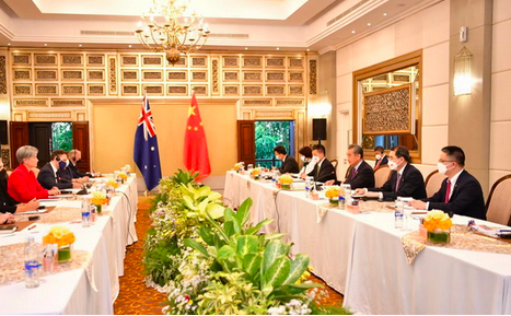 北京公布澳中外长会晤详情：黄英贤称无意围堵中国，王毅提出四点希望