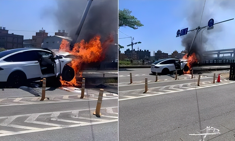 林志颖车祸险丧命！特斯拉Model X燃烧，新能源是泡沫吗？