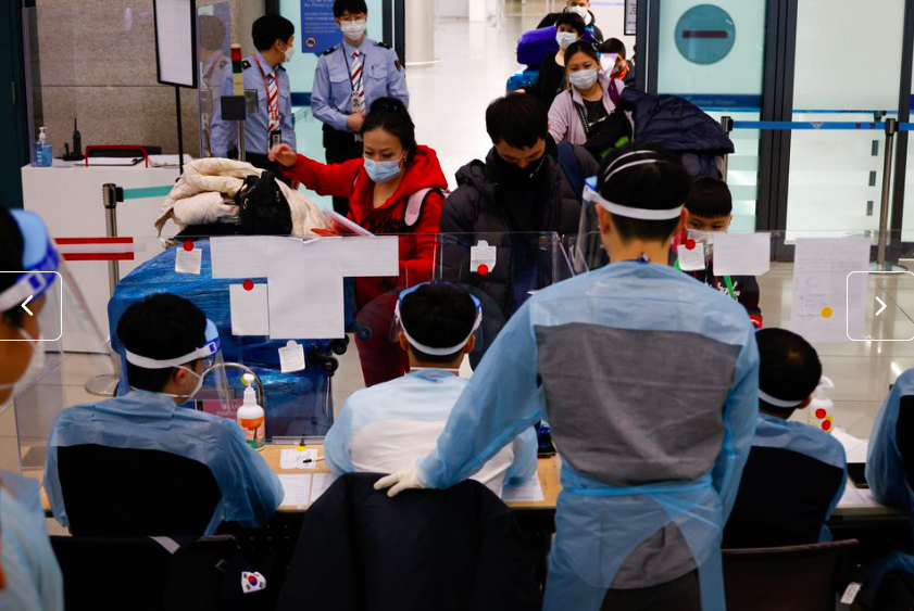 韩国取消入境旅客阴性证明的要求 