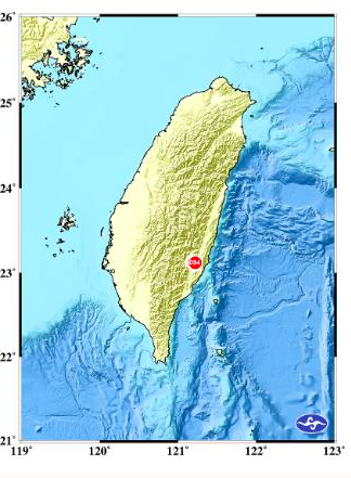 台东发生6.4级地震，暂无人员伤亡报告