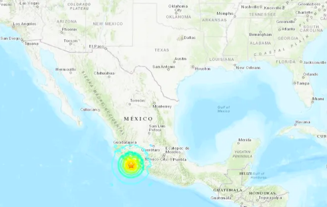 墨西哥发生7.6级大地震