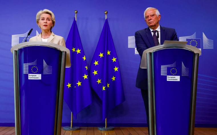 欧盟提议对俄罗斯实施第八轮制裁