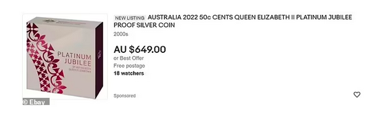 英女王纪念币明日发售，或被炒至天价！澳人可线上购买