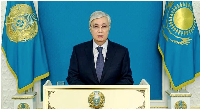 哈萨克斯坦总统托卡耶夫选举大胜获得连任