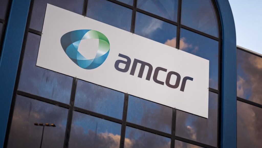 消费品包装制造商Amcor季度净销售额增长 9%