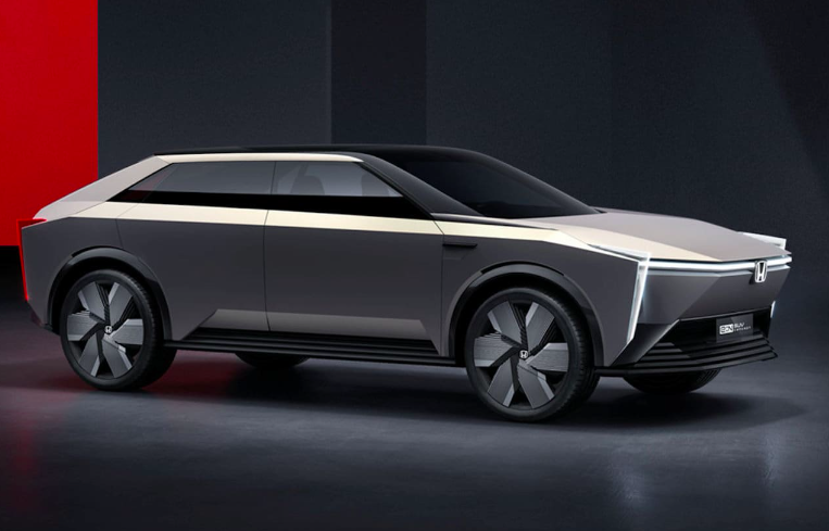 日本汽车制造商本田在中国推出新款的电动汽车