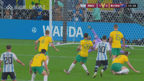 梅西破门！澳洲1-2不敌阿根廷，止步世界杯16强