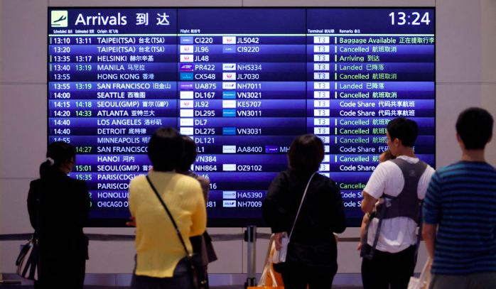 日本要求中国大陆旅客入境日本提供阴性证明