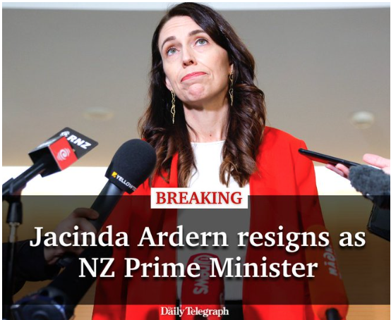 快讯：新西兰总理阿德恩宣布辞职