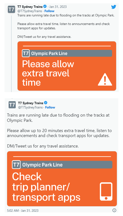 悉尼公共交通今晨出现延误，极端天气致出行受阻！本周料迎更多强降雨