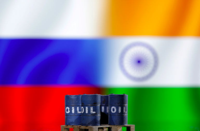 一月份俄罗斯增加了石油出口，印度依然是最大的买家