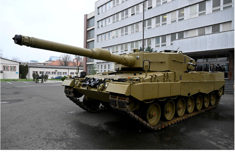 德国将向乌克兰派遣豹式主战坦克