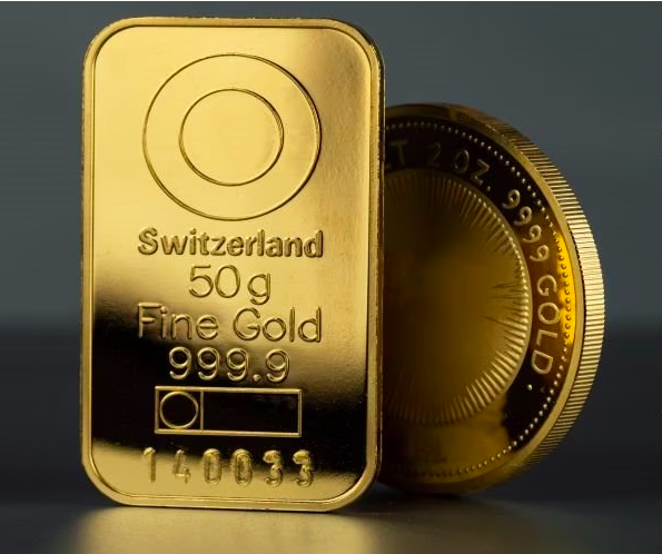 瑞士去年向中国出口了524吨黄金，为2018年以来最多的一年