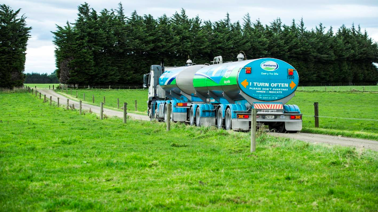 新西兰恒天然乳业公司纯收入上涨 股价飙升