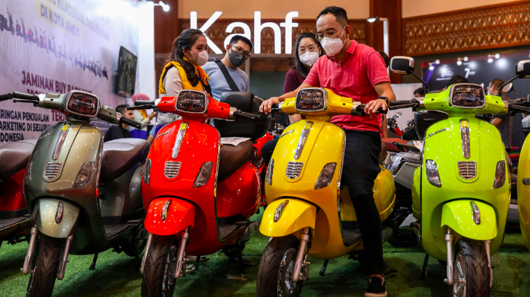 印尼拨出4.55亿美元补贴电动摩托车销售