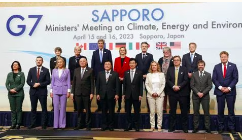 G7部长们发布公报，同意加速可再生能源的发展