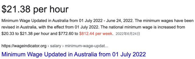 澳大利亚，要猛涨工资！