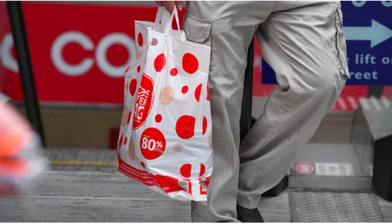 下月底起，Coles将停售所有软塑料购物袋！推出可回收纸袋
