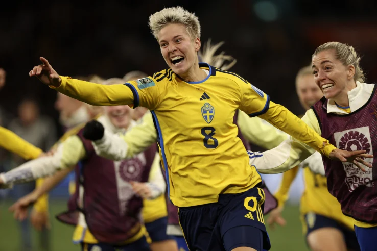 美国女足点球大战输给了瑞典