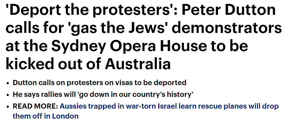 华人在澳洲，千万要支持以色列！否则后果严重！